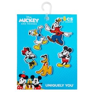 NEW Disney Mickey and Friends Croc Charms Jibbitz Set